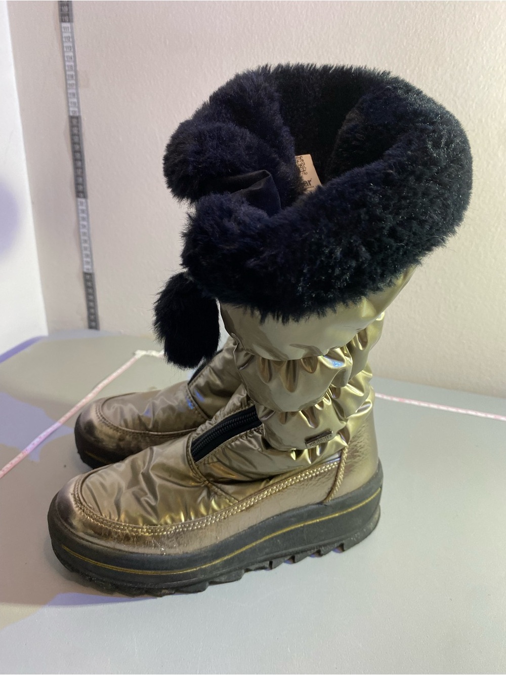 Pajar Black Shearling-Lined Winter Boot - Picture 6 of 12